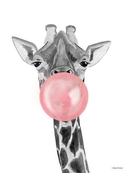 Nieman, Rachel 아티스트의 Bubblegum Giraffe 작품