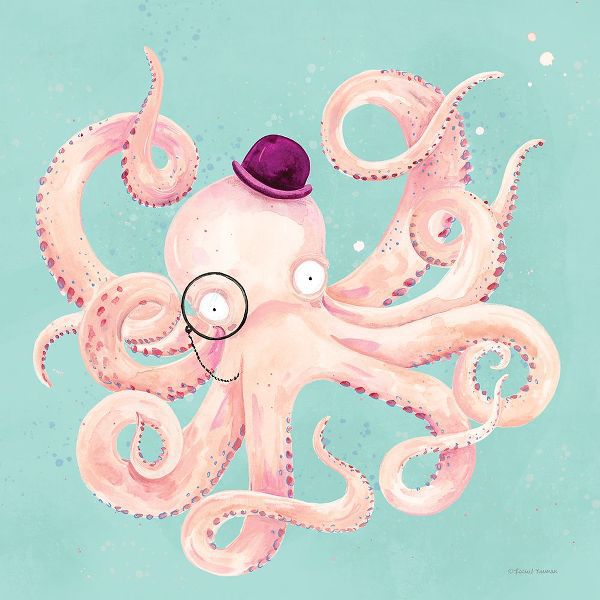 Nieman, Rachel 아티스트의 Inquisitive Octopus 작품