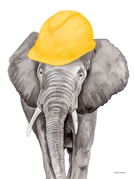 Nieman, Rachel 작가의 Construction Elephant 작품