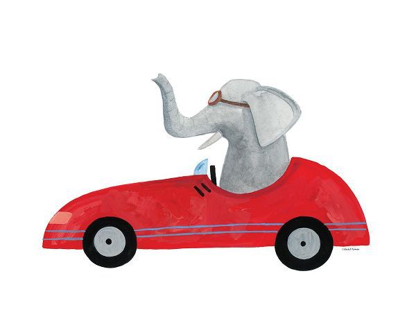 Nieman, Rachel 작가의 Elephant in a Car 작품