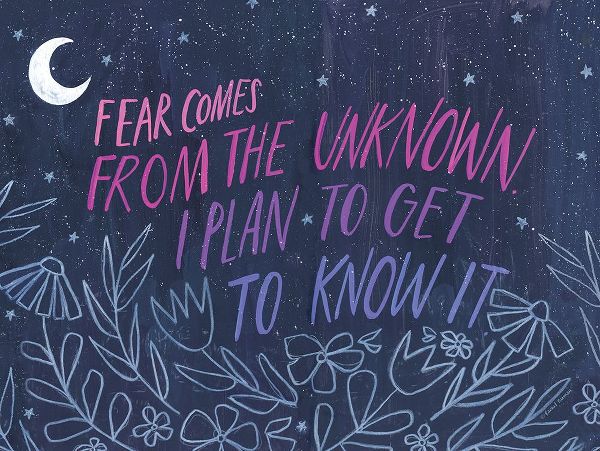 Nieman, Rachel 작가의 Fear Comes From the Unknown 작품
