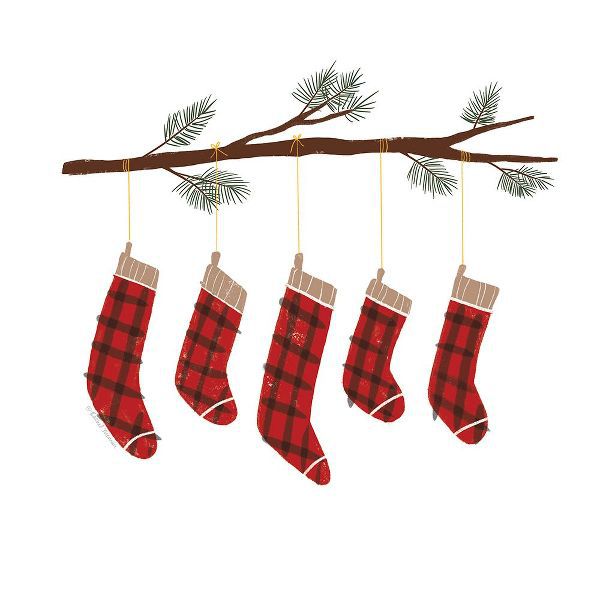 Nieman, Rachel 아티스트의 Playful Holiday Stockings   작품입니다.