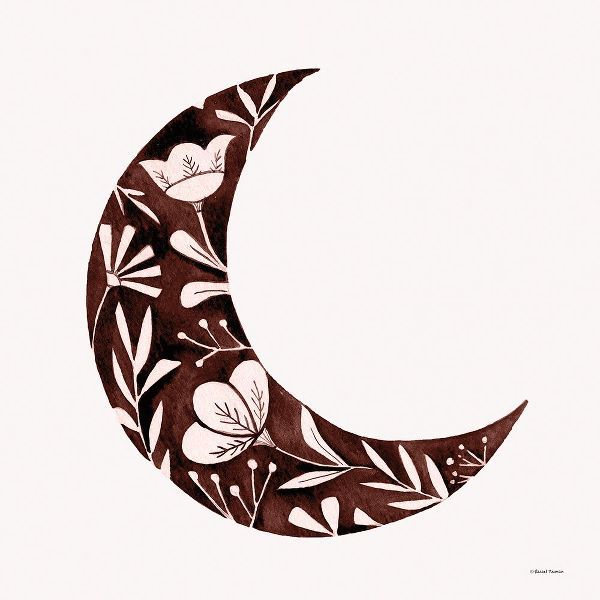 Nieman, Rachel 아티스트의 Floral Moon Silhouette작품입니다.