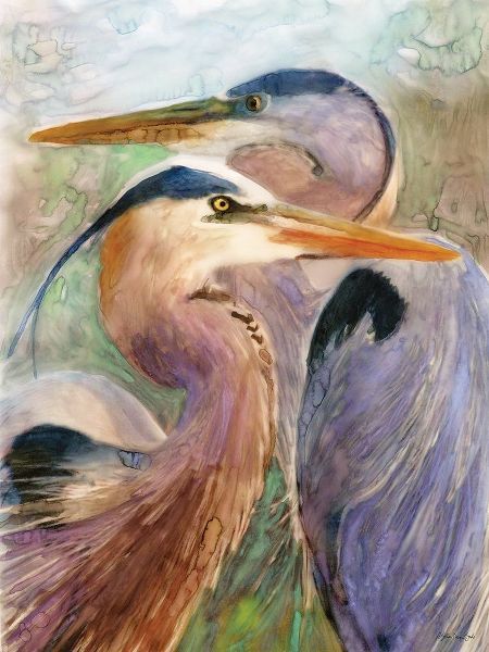 Blue Heron Duet