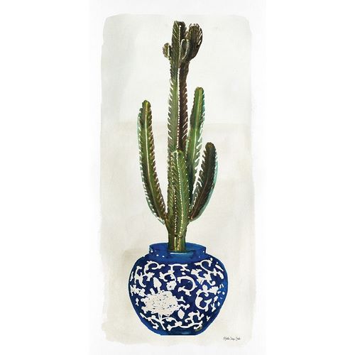 Cacti in Blue Pot 2