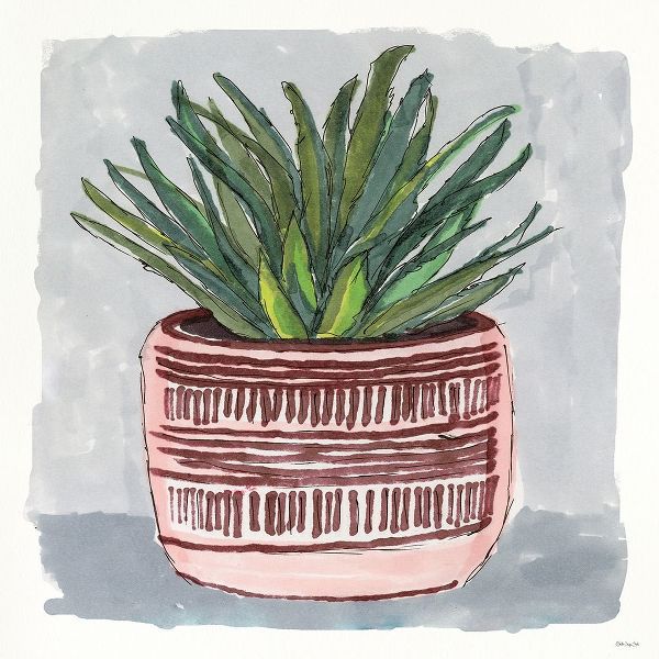 Potted Agave I