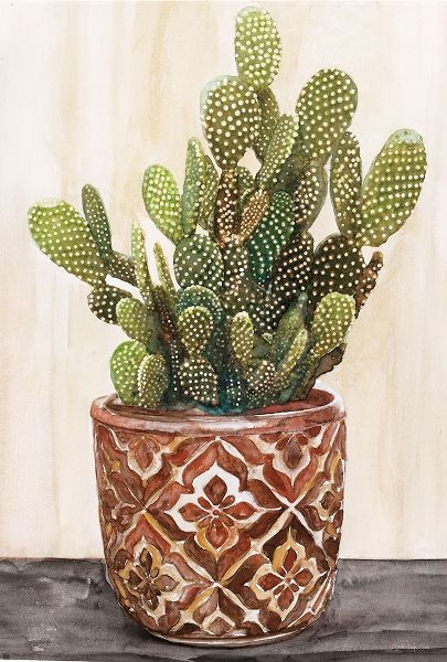 Potted Cactus II