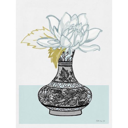 Stellar Design Studio 아티스트의 Flower Vase with Pattern I 작품