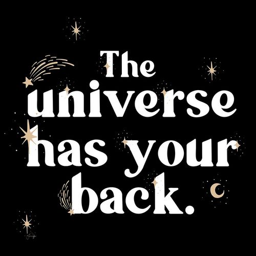 Yass Naffas Designs 아티스트의 The Universe Has Your Back작품입니다.