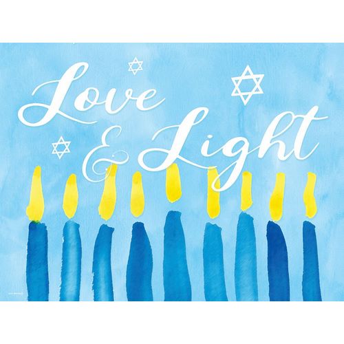 Yass Naffas Designs 아티스트의 Love And Light Hanukkah Candles작품입니다.
