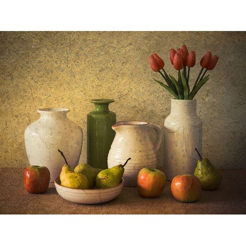 Hammer, Jacqueline 작가의 Apples Pears And Tulips 작품