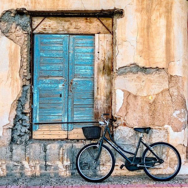 Digalakis, George 작가의 Old Window And Bicycle 작품