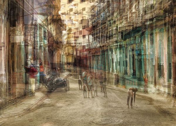 Labagnara, Roxana 작가의 Daily Scene In Centro Habana 작품