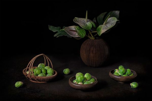 Jacobs, Lydia 작가의 Still Life With Brussel Sprouts 작품