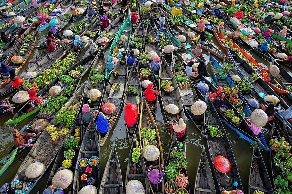 Maududdin, Fauzan 작가의 Lokbaintan Floating Market Festival 작품