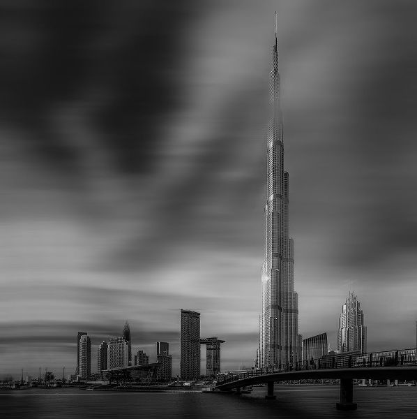 Kazzaz, Mohamed 작가의 Dubai Downtown Cityscape-Dubai-Uae. 작품