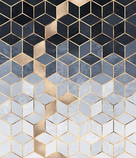Fredriksson, Elisabeth 아티스트의 Soft Blue Gradient Cubes작품입니다.