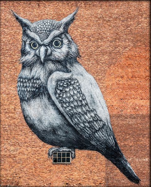 Philippe, Laruelle 아티스트의 Tag Owl Hasselt작품입니다.