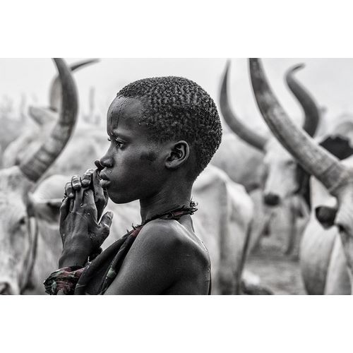 Inazio Kuesta, Joxe 아티스트의 Mundari Girl - South Sudan작품입니다.