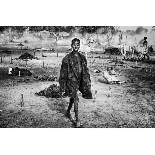 Inazio Kuesta, Joxe 아티스트의 A Scene Of Life In A Mundari Cattle Camp - South Sudan작품입니다.