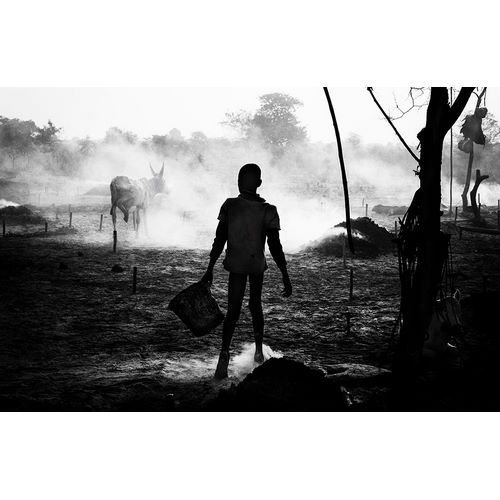 Inazio Kuesta, Joxe 아티스트의 A Scene Of Life In A Mundari Cattle Camp - South Sudan작품입니다.