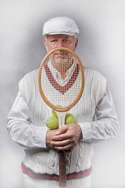 Kayen-Mouthaan, Carola 아티스트의 Old-fashioned male tennis player작품입니다.