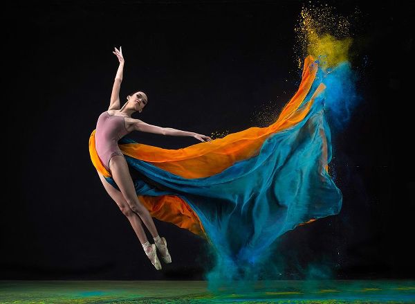 Aditya, Rawisyah 아티스트의 Two Colors Flying Ballerina작품입니다.