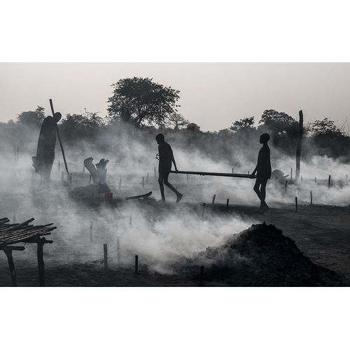 Inazio Kuesta, Joxe 아티스트의 Life In A Mundari Cattle Camp - South Sudan작품입니다.