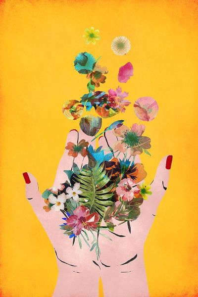 Treechild 아티스트의 Fridas Hands (Yellow Version)작품입니다.