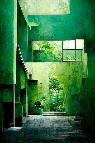 Treechild 아티스트의 The Green House작품입니다.