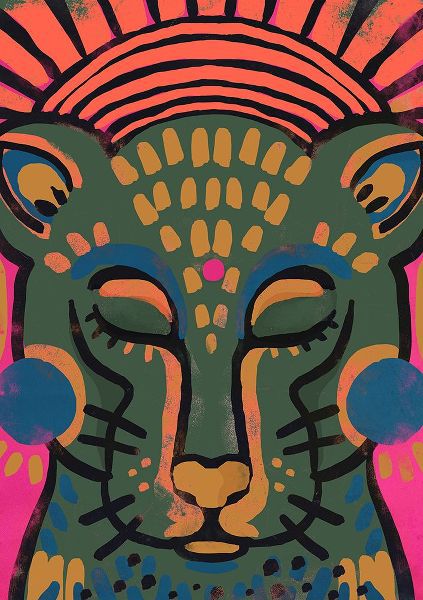 Treechild 아티스트의 Tiger (Colored Version)작품입니다.