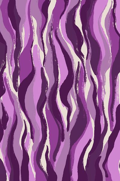 Treechild 아티스트의 Purple Tiger Pattern작품입니다.