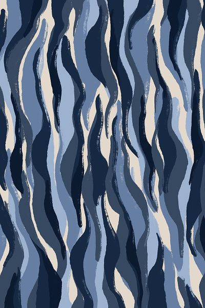 Treechild 아티스트의 Blue Tiger Pattern작품입니다.
