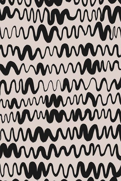 Treechild 아티스트의 Black Waves Pattern작품입니다.