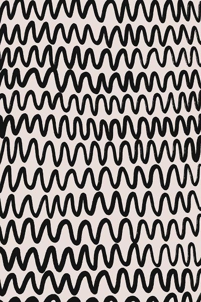 Treechild 아티스트의 Thin Black Waves Pattern작품입니다.