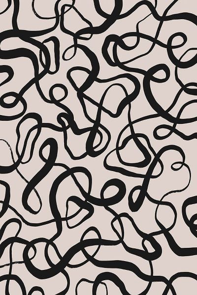 Treechild 아티스트의 Simple Black Loops Pattern작품입니다.