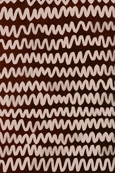 Treechild 아티스트의 Beige ZigZag on Rusty Color Pattern작품입니다.