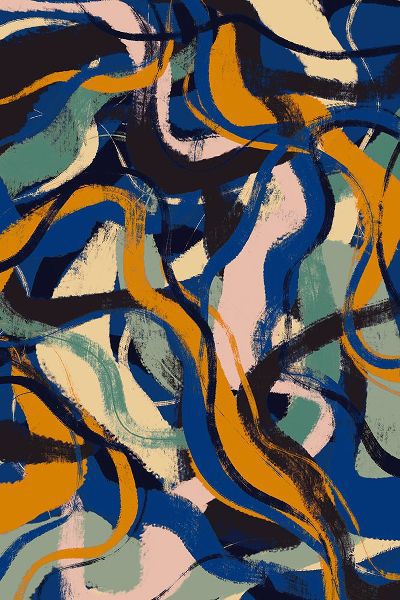 Treechild 아티스트의 Colorful Strokes Pattern작품입니다.
