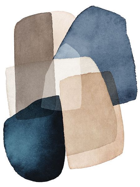 Pienaar, Kathrin 아티스트의 Blue Brown Blocks작품입니다.