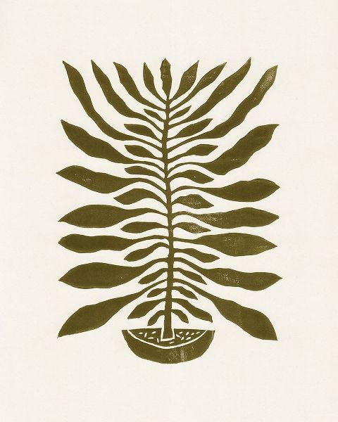 Galitsyna, Alisa 아티스트의 ne Hundred-Leaved Plant #22 / Lino Print작품입니다.