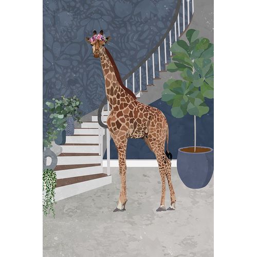 Manovski, Sarah 아티스트의 Giraffe by the stairs작품입니다.