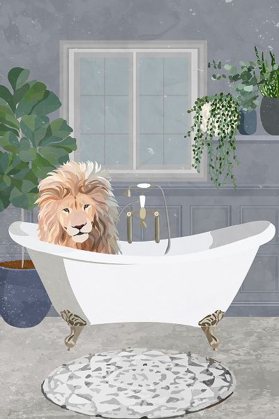 Manovski, Sarah 아티스트의 Lion takes a bath작품입니다.
