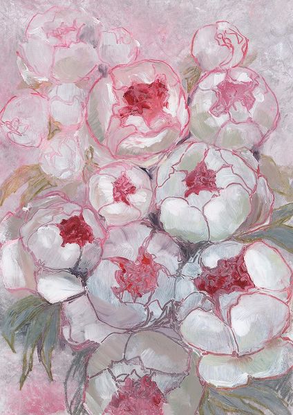 Laiz Blursbyai, Rosana 아티스트의 Nuria bouquet of peonies in pink작품입니다.