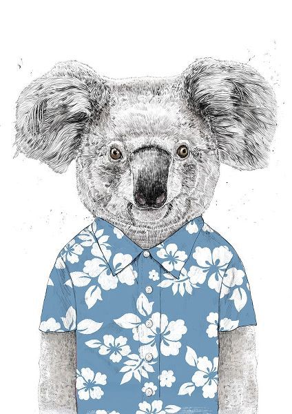Solti, Balazs 아티스트의 Summer Koala (blue)작품입니다.