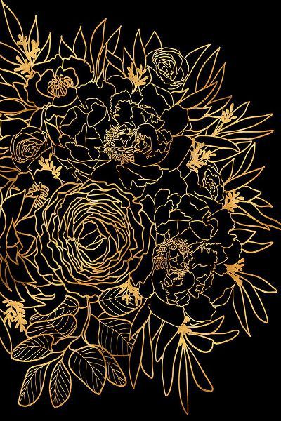 Laiz Blursbyai, Rosana 아티스트의 Nanette bouquet in gold and black작품입니다.