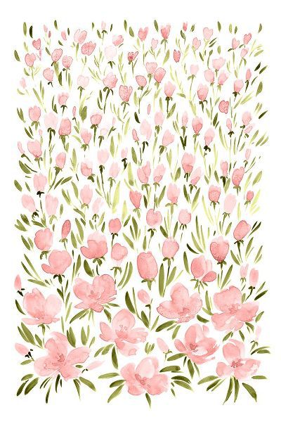 Laiz Blursbyai, Rosana 아티스트의 Field of pink flowers작품입니다.