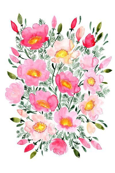 Laiz Blursbyai, Rosana 아티스트의 Winterlynn bouquet in pink작품입니다.