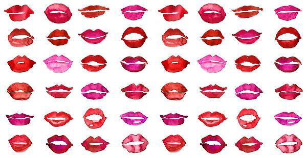 Laiz Blursbyai, Rosana 아티스트의 Lipstick kisses작품입니다.