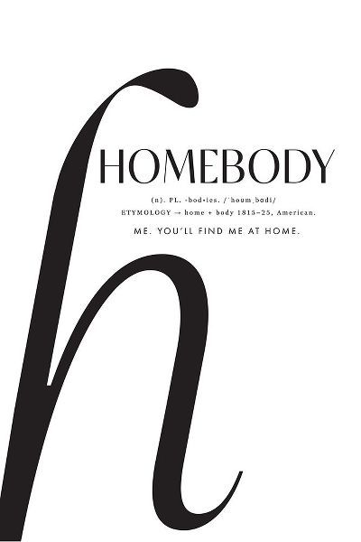 Laiz Blursbyai, Rosana 아티스트의 Homebody definition작품입니다.