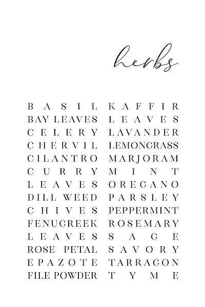 Laiz Blursbyai, Rosana 아티스트의 List of herbs작품입니다.